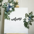 thumbnail image 2 of Artificial Flower Swag Arch Flowers Wedding Decor Wall Hanging Arrangement, 2 of 9