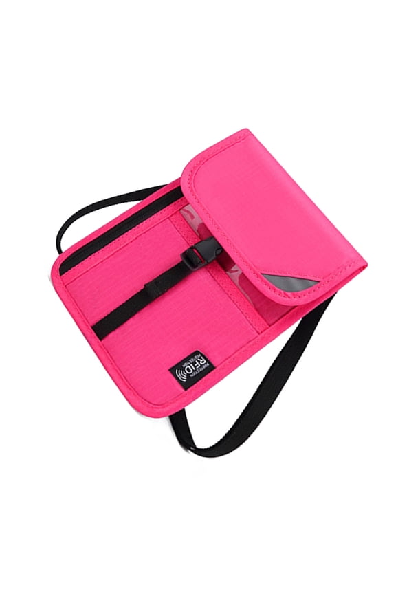 RFIDS Blocking Stash Neck Wallet,Lightweight Travel Pouches + Passports Holder for Women Men Holds Phone,Cash,Cards,Keys