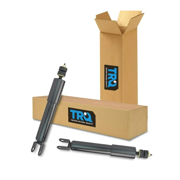 TRQ Front Shock Absorber Set Pair 2pc for Silverado Sierra Tahoe Yukon 4WD SBA60135 Fits select: 1999-2007 CHEVROLET SILVERADO, 2000-2006 CHEVROLET TAHOE