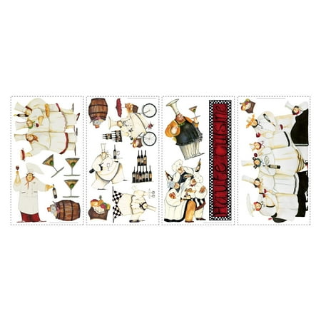 Chefs Peel and Stick Wall Decals