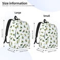 thumbnail image 6 of Wukai Cute Avocado Yoga Paper Reusable Cosmetic bag,Travel Toiletry Organizer Capacity,Waterproof Puzzle Bags, 6 of 7