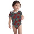 thumbnail image 3 of Daiia Ladybug Printed Unisex-Baby Short Sleeve Onesies Bodysuits Baby Climbing Clothes Soft and Comfortable Romper with Expandable Shoulder Design-12 Months, 3 of 8
