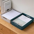 thumbnail image 2 of HANAMYA Storage Stationery/Desk Drawer Organizer 5 Liter Off-White (Set of 6), 2 of 2