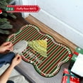 thumbnail image 6 of Honeeladyy 1 PC Christmas Door Mat Outdoor, Xmas Welcome Mat for Front Door, Christmas Non Slip Holiday Doormat Indoor Entryway Floor Rug for Entrance Outside Home, 23.62"x15.74", 6 of 6