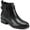 Black, variant on Easy Spirit Womens Rae X Martha Stewart  Embossed Round Toe Chelsea Zippere