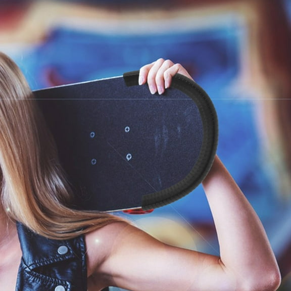 SWETRACE 1 Pair Silicone Skateboard Deck Guards Impact Protection and Edge Guard 35Cm