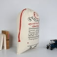 thumbnail image 2 of Kmbangi Christmas Gift Drawstring Bag with Cartoon Letter Decoration, 2 of 7