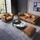 thumbnail image 3 of L-shaped Or Straight Row Minimalist Modern Leather Sofa Italian Light Luxury Small Unit Down Living Room Sofa Combination My Lux Decor Round, 3 of 11