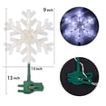 thumbnail image 2 of Adorno para árbol de Navidad Dazzle Bright Copo de nieve, 2 of 6