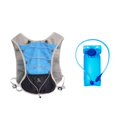 thumbnail image 3 of figatia Backpack Hydro Water Daypack with 2L Bladder Rucksack Vest Pack for Running Camping Race Biking Blue, 3 of 8