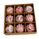 thumbnail image 3 of 9 piezas de adornos navideños de bolas, pequeños colgantes navideños, bolas navideñas irrompibles rojo, 3 of 9