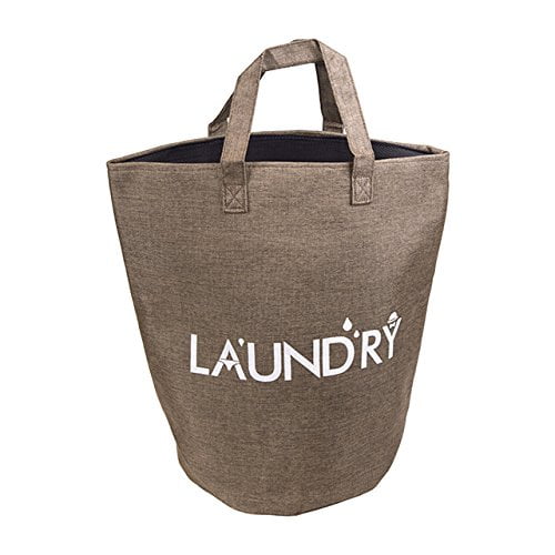 Home Ease Laundry Bag, Brown