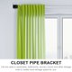 thumbnail image 5 of 4pcs Closet Poste Titular de la brida Closet Pole Socket Closet Barra Brida Holder, 5 of 7