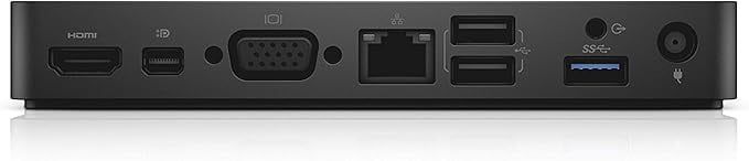 Restored DELL WD15 USB -C Triple Display Docking Station 4K With Power adapter (Refurbished)