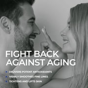 HOMMEFACE Advanced Age Defense Anti-Wrinkle Day and Night Face Cream for Men, 1.76 oz