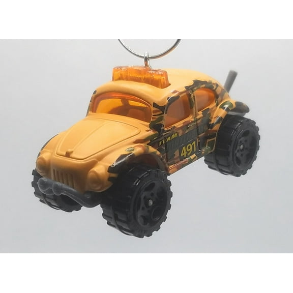 Christmas Ornament for Volkswagen Beetle 4x4 Brown Camo