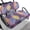Tropical Palm Leaf Print, variant on Pzuqiu 1776-2026 250 Years US Flag Hibiscus Golf Cart Seat Covers Set - Washable Stretchable Protective Covers for 2-Passenger Club Car, Ezgo, Yamaha