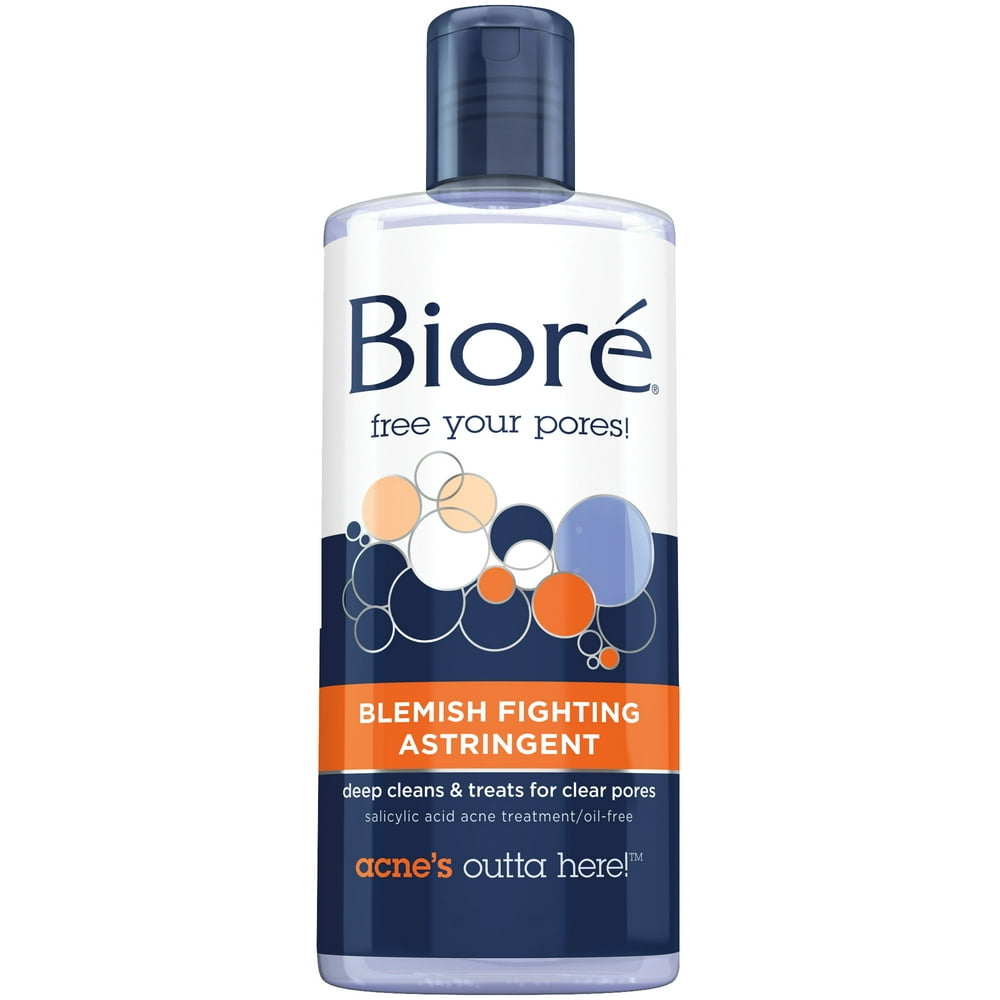 Biore 2 Salicylic Acid BlemishFighting Ice Cleanser Acne Treatment, 6.77 fl oz