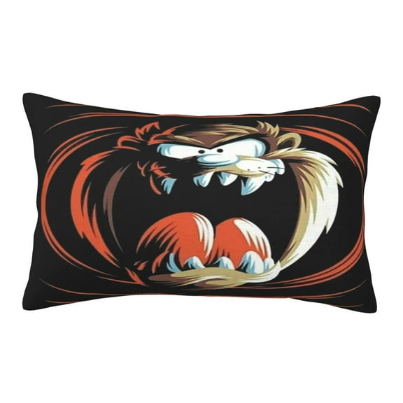 Taz Animal Mania Bed Pillowcase Zippered Pillow Cover Standard Queen King Size Pillowcase Cartoon Bed Long Pillow Case