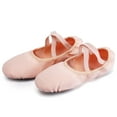 thumbnail image 3 of Dynadans Women's Ballet Shoes High Stretch Canvas Ballet Slippers for Girls, 3 of 7