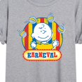 thumbnail image 3 of Peanuts - Charlie Brown Karneval - Women's Oversized T-Shirt, 3 of 6