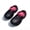 Black and Rose, variant on 1 Pairs Women Comfortable Clogs Shoes Soft Breathable Non-Slip Unisex Garden Outdoor Beach Clog Sandals(Black)
