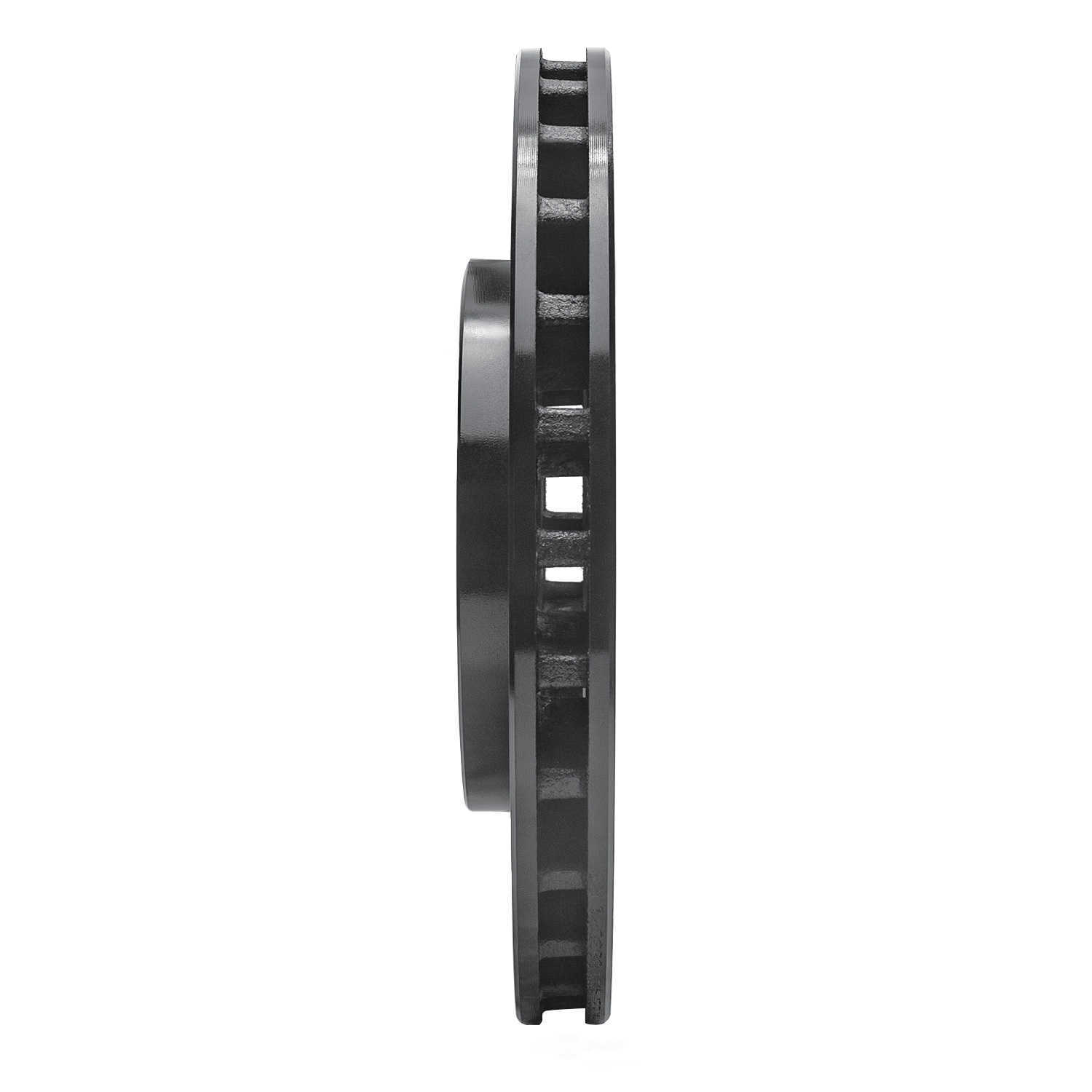 Dynamic Friction Company 633-40046L DFC Brake Rotor - Drilled And Slotted - Black