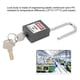 thumbnail image 5 of 10 Sets 1.5in Safety Padlocks Steel Beam Insulated Anti Corrosion Lock for Industry Machine Manufacturing(Noir ), 5 of 5