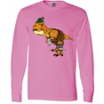 thumbnail image 3 of Inktastic T-Rex King of Oktoberfest Long Sleeve T-Shirt, 3 of 5