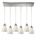 thumbnail image 2 of Elk Home 30-Inch Wide Arco Baleno Pendant, Modern, Satin Nickel, 2 of 2