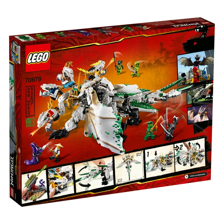 Svag Kro dybtgående LEGO Ninjago The Ultra Dragon 70679 Ninja Dragoy Toy - Walmart.com
