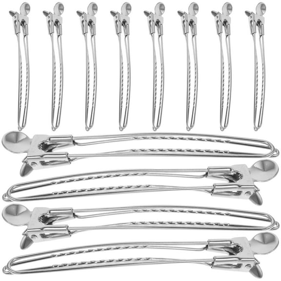 12-Pack Large Hair Clips Stainless Steel Hairpins Hair Accessories for Women and Girls