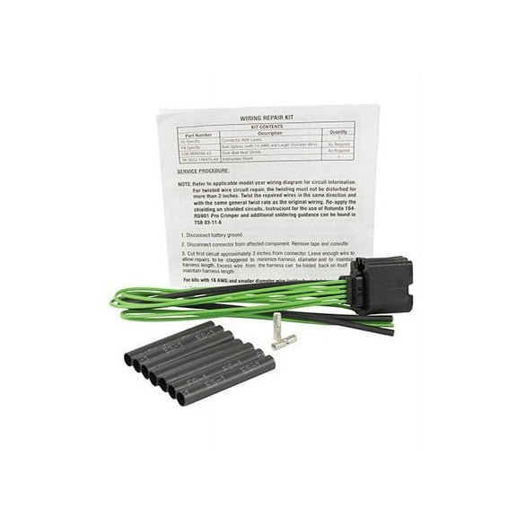 Power Window Motor Connector - Compatible with 2011 - 2022 Ford Mustang 2012 2013 2014 2015 2016 2017 2018 2019 2020 2021