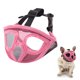 thumbnail image 1 of Hocico corto Perro Bozal Bulldog Bozal Malla transpirable ajustable para, 1 of 8