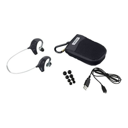 Denon Exercise Freak AH-W150 - Headset - in-ear - behind-the-neck mount - Bluetooth - wireless - black