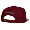 thumbnail image 2 of Men's Mitchell & Ness Maroon/Gray Mississippi State Bulldogs 2-Tone 2.0 Snapback Hat, 2 of 2