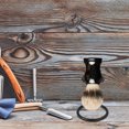 thumbnail image 3 of MasteelfCA 1PC Shaving and Brush Shaving Brush Stand Rack Frames for Safety Storage Shave Brush Holder, 3 of 9