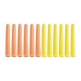 thumbnail image 2 of S SERENABLE 12Pcs Trampoline Enclosure Pole Foam Sleeves Padding for Jumping Bed Railing 6 Orange 6 Yellow, 2 of 9