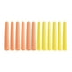 thumbnail image 2 of 12 fundas de espuma para postes de trampolín, protección anticolisión, 15,75 pulgadas 6 Naranja 6 Amarillo, 2 of 9