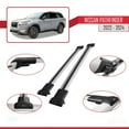 thumbnail image 3 of Compatible with Nissan Pathfinder 2022-2024 FLY Model Car Roof Rack Cross Bar Grey Aluminium 2 Bars, 3 of 7