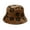 Brown, variant on Trending Bucket Hat UV Protection Unisex Foldable Fisherman Hat for Fishing Beach Hiking Streetwear