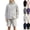 02# Light Gray, variant on Mens Tracksuit Casual 2 Piece Waterproof Rain Jacket and Cargo Shorts Set Athletic Jogging Sports Outfits,Dark Gray,L
