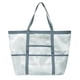 thumbnail image 1 of Bolsa de playa grande de malla con 8 bolsillos - Bolsa deportiva impermeable de 35L para piscina, viajes y gimnasio - Almacenamiento de secado rápido para toallas y material, 1 of 1