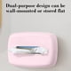thumbnail image 5 of Tissue Box With Built In Spring For Home Bedroom Desktop Coffee Table Paper Box Wall Mounted Napkin Storage Box, 5 of 6