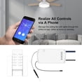 thumbnail image 2 of Controlador Inteligente iFan03 con Mando RF 433MHz y Base, Compatible con Alexa, Google Home y APP Móvil, Incluye Batería 12V27A, Modelos IM190409001, IM190314042, IM190328001, 2 of 6