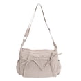 thumbnail image 3 of ibiyuan Travel Tote Bags For Women Japanese Minimalist Hollow Shoulder Tote Bag, Large Capacity Convertible Crossbody Handbag for Fall Winter Daily Commute Mom Gifts, 3 of 5