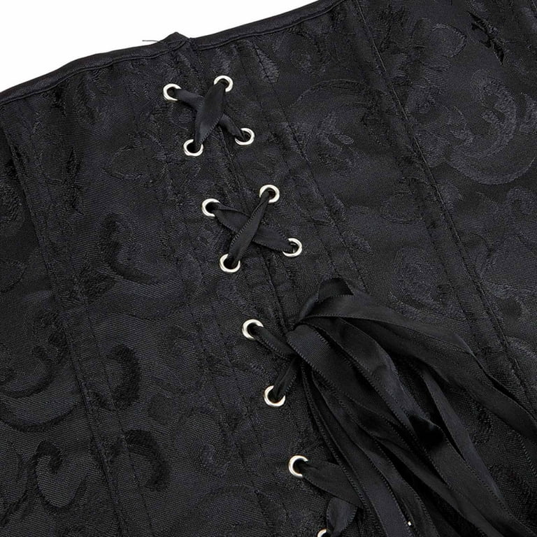 Dadaria Corset Top Renaissance Plus Size Corsets For Women Bustier Lingerie  For Halloween Costume Dress Bustier Top Gothic Shapewear Underwear Black M, Women 