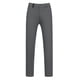 thumbnail image 5 of Pantalones formales de hombre INSPIRE CHIC de corte delgado, color sólido, frente plano, gris 30, 5 of 6