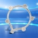 thumbnail image 1 of Ring Five Hose Nozzle Mobile Water Pressure Sprayer Tools Garden Accessories, 1 of 4