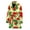 145, variant on Tropical Summer Fruits Pattern Women Bathrobe One Size Univeral Fits, Aloha Tropical Hawaiian Fashion Lightweight Plush Fleece Long Robe For Women